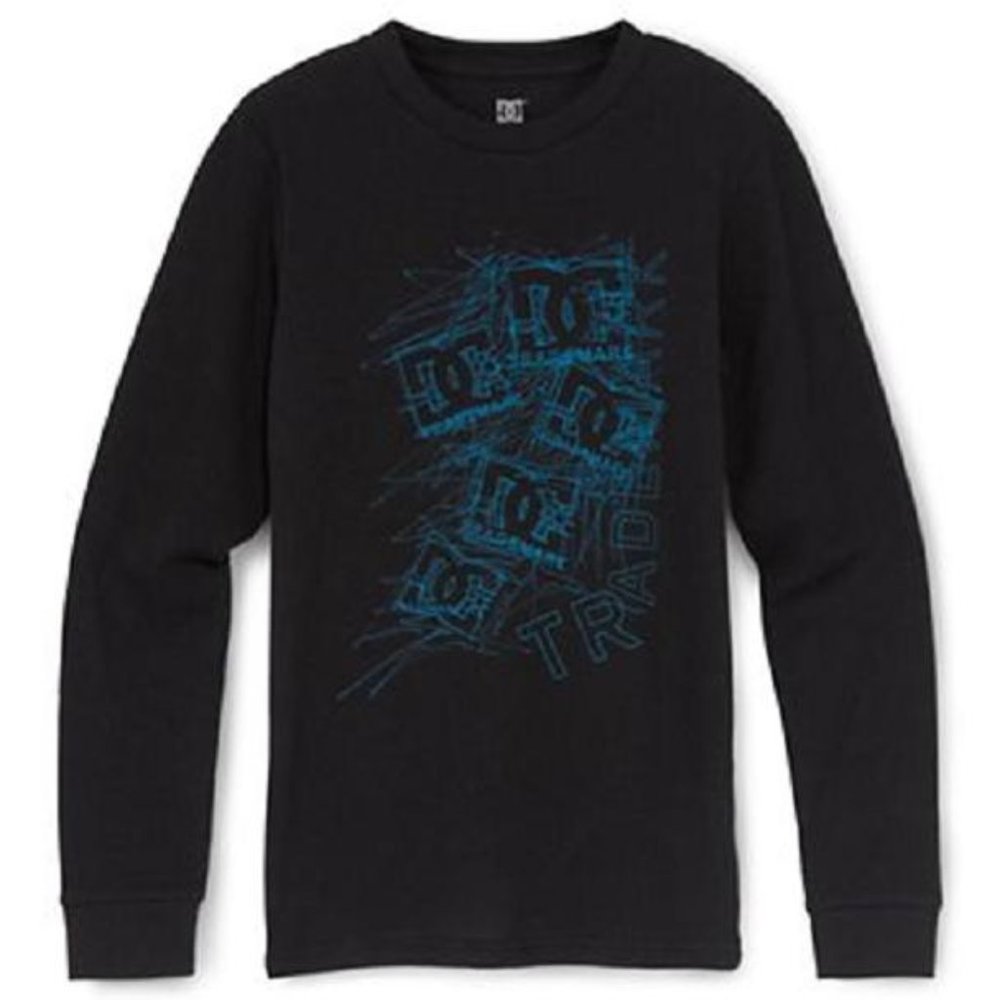 DC Trademark Black Long Sleeve Shirt